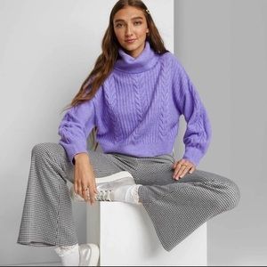 Wild Fable Sweater Amethyst